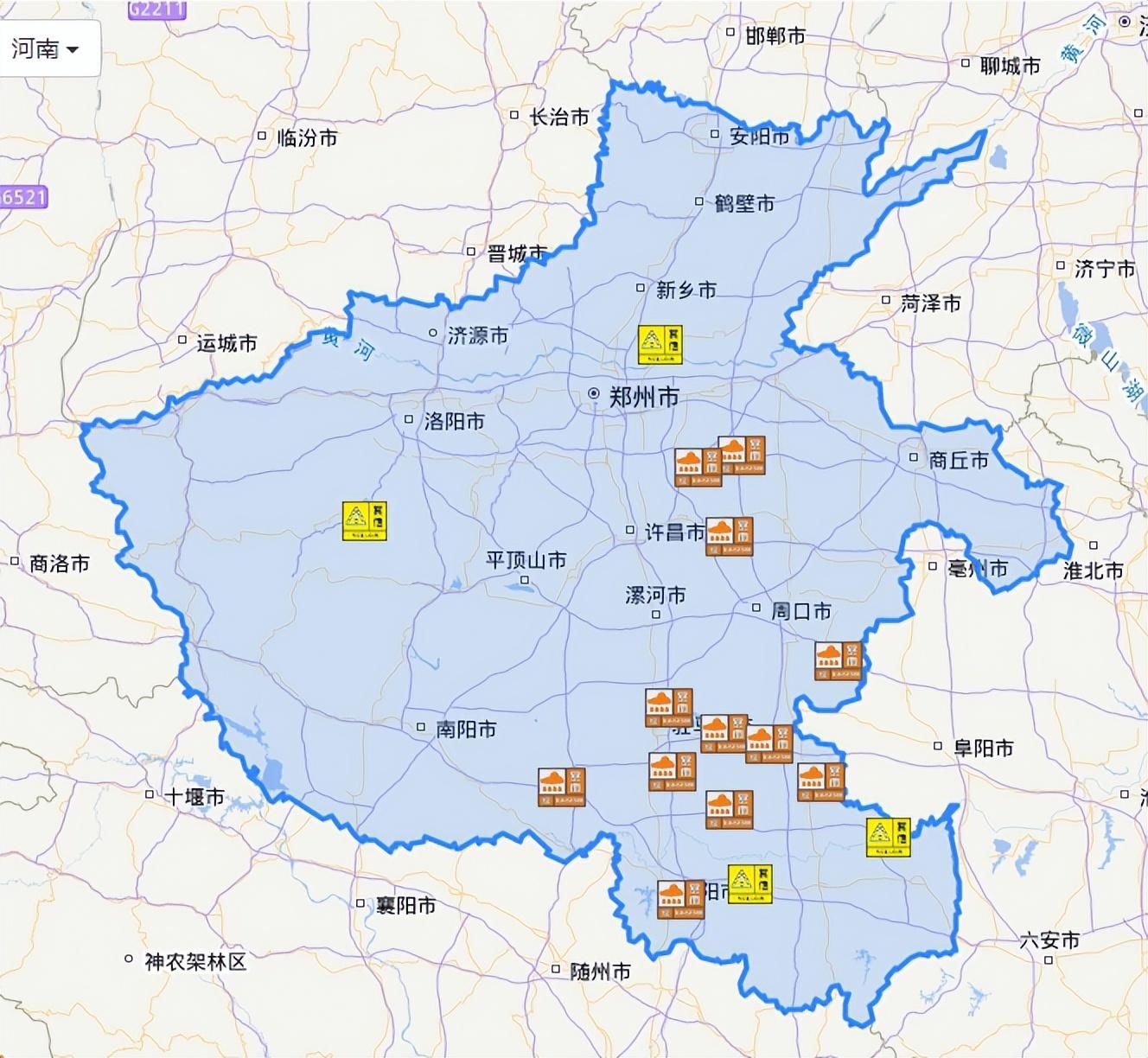 中到大雨！暴雨大暴雨！23条预警生效中