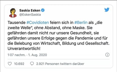  极其|德国柏林爆发反防疫措施游行 令卫生部长极其担忧