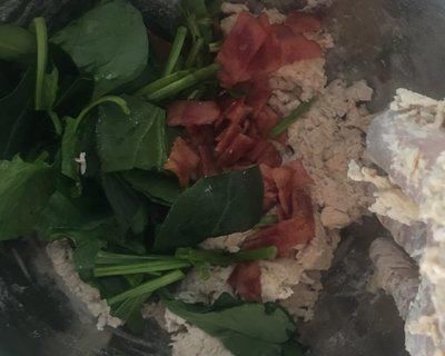 主食|快手全麦芝士培根菠菜大司康【健康主食】