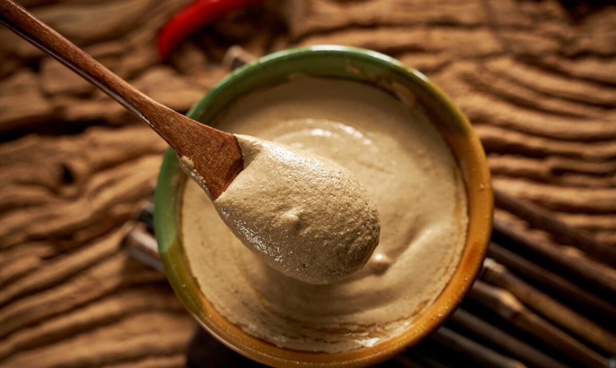  一滴水|爱吃芝麻酱不用买，教你不加一滴水和油自制芝麻酱，香浓又健康