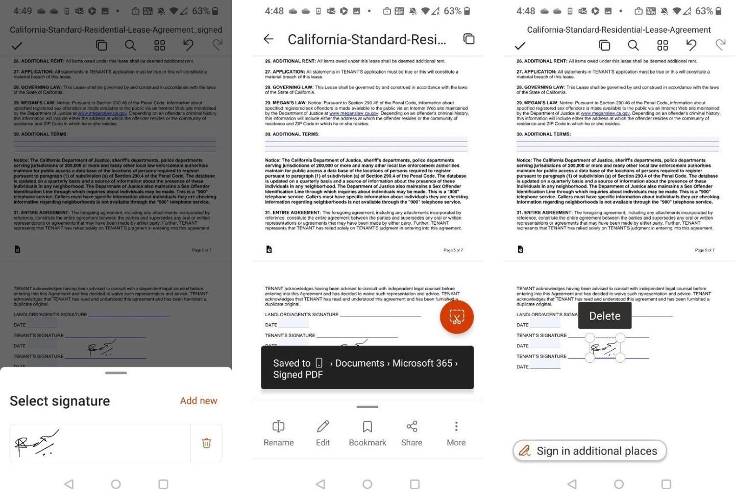 微软更新移动端 Microsoft 365 应用，可签署 PDF 文件