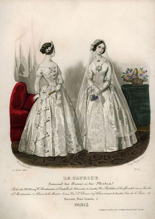 婚纱|百年婚纱秘史原来以前的新娘还不止会穿白婚纱