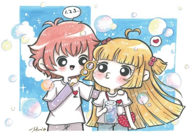  青春校园|解锁甜心少女换装趴！7个步骤画出青春校园风的Q萌女孩