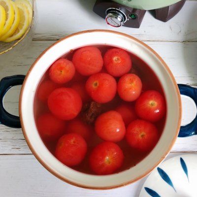  酸甜|酸甜开胃超解腻#话梅小番茄