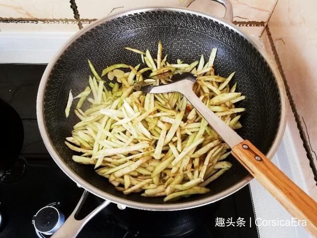 肉丝|教你做家常下饭菜三丝炒肉丝!