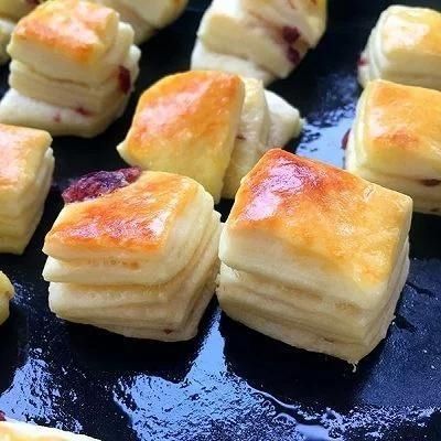  优格|蔓越莓优格面包块