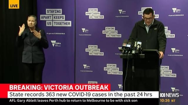  下周|新增363例下周墨尔本人强制戴口罩！违者罚$200！赶紧阶段四封锁