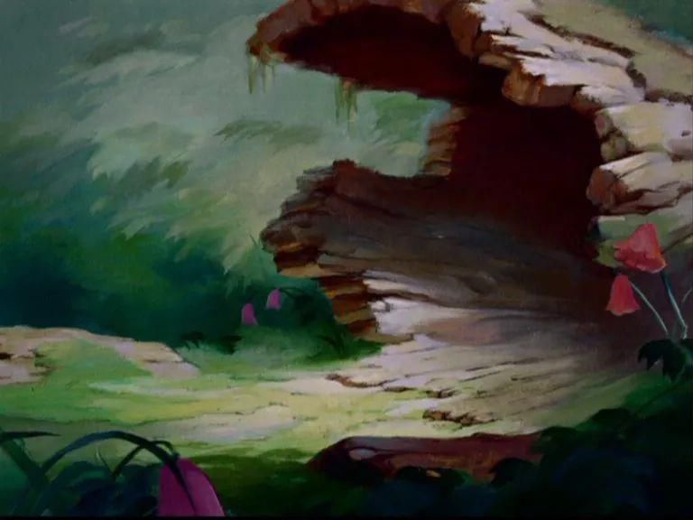  动画|迪斯尼经典动画背景美术资料公开