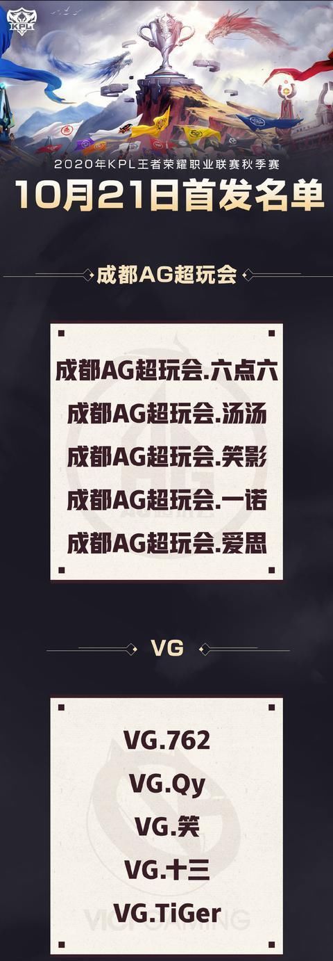 可惜|王者荣耀e星对战QG, 可惜猫神不上场没有FMVP对决, AG迎来最大挑战!