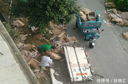  哄抢|法不责众“助”歪风 | 货车翻车后7吨猪肉被哄抢殆尽，盼追回！