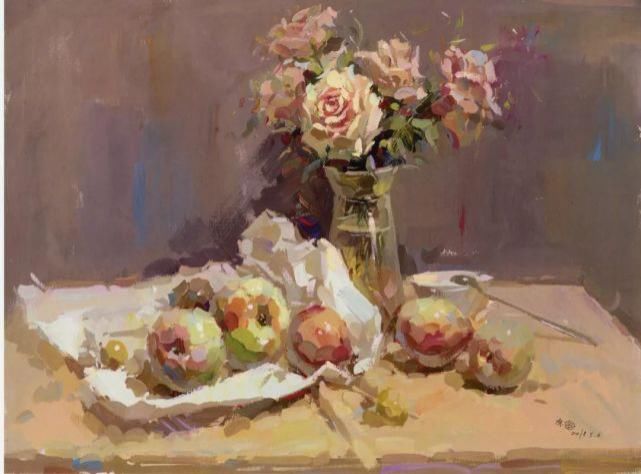 天赋|从零基础、没天赋的小白到熟练上手色彩静物，到底需要多少步？