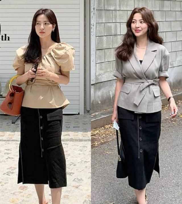 韩系|夏天，想穿得精致有女人味一点，试试韩系小姐姐风吧