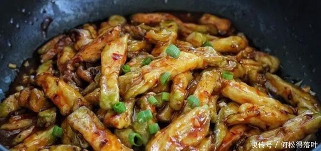 一碟|川香菜脆皮鱼香茄子，热辣美味，一碟就下3碗米饭都不够吃