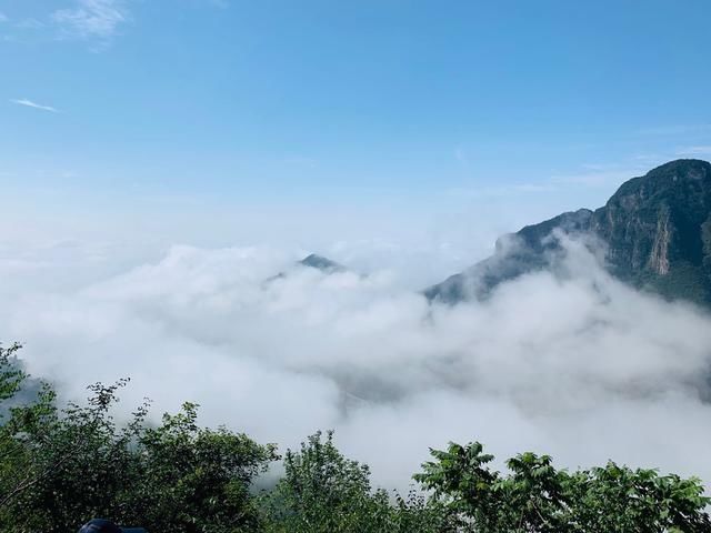  紫霞|郑州驴友团徒步紫霞关，偶遇南太行夏季云海